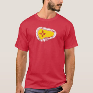Nytt - mexico som klättrar Carabiner T Shirt