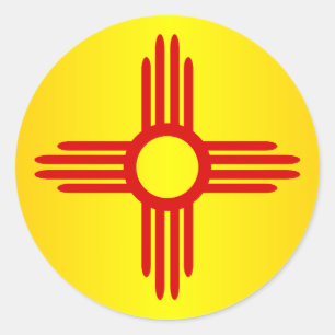 Nytt - mexico (SP) Runt Klistermärke