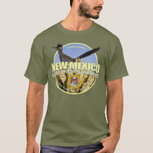Nytt - mexico statlig fågel & blomma t shirt