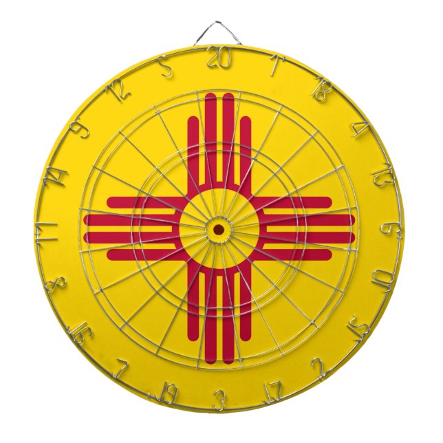Nytt - mexico statlig flagga darttavla (Framsidan)