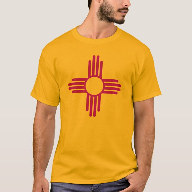 Nytt - mexico statlig flagga tee shirt (Framsida)