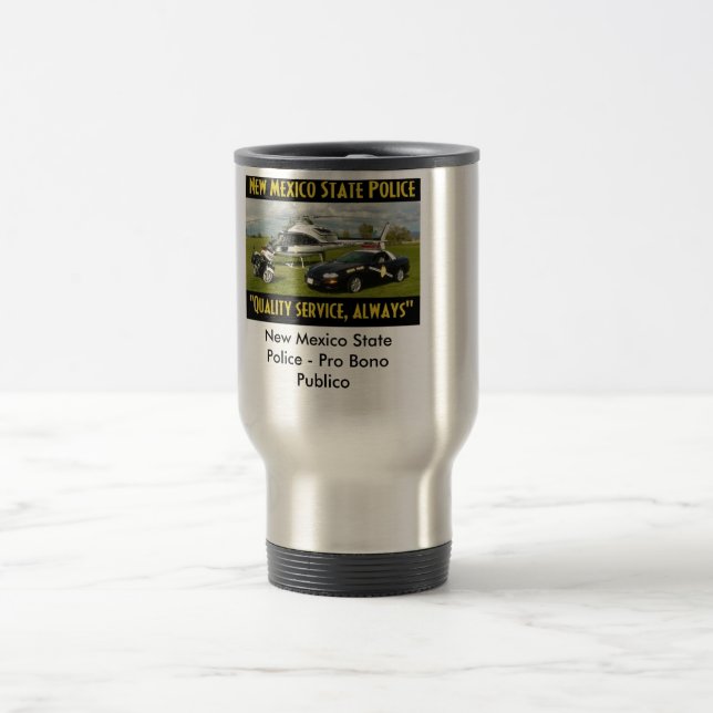 Nytt - mexico statlig polismugg resemugg (Center)