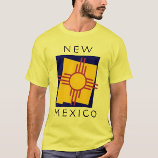 Nytt - mexico Zia/statlig Tshirt T-shirt