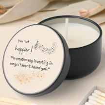 Nytt musiktema Soy Vax Candle-favoriter
