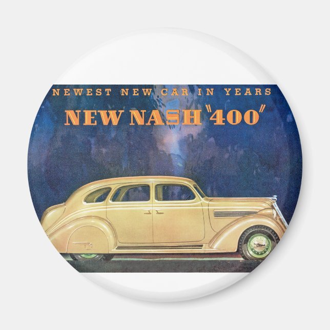 Nytt Nash "400" Magnet (Framsidan)
