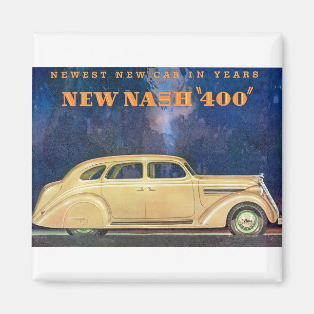 Nytt Nash "400" Magnet (Framsidan)