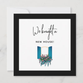 Nytt Nytt adress kort för fönsterruta