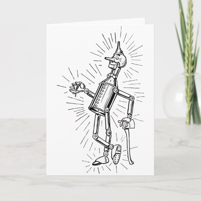 Nytt oljde Tinman Kort (Framsida)