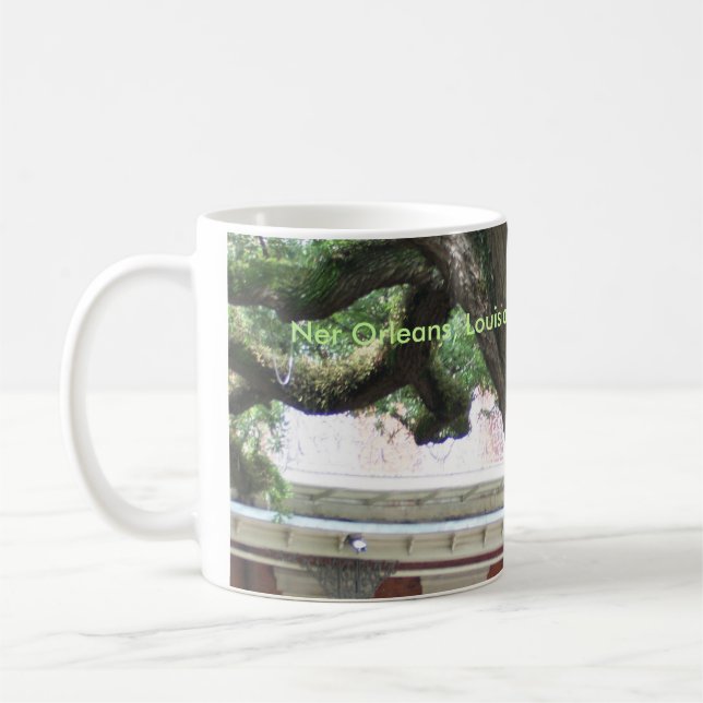 Nytt Orleans-Fransk kvartal Kaffemugg (Vänster)