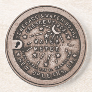 Nytt Orleans Meter Cover Underlägg Sandsten