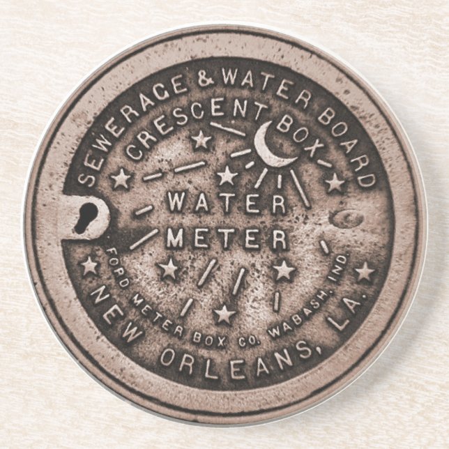 Nytt Orleans Meter Cover Underlägg Sandsten (Framsidan)