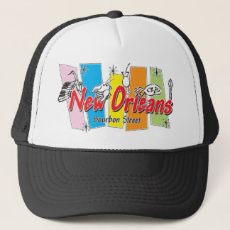 Nytt Orleans Retro-utseende Truckerkeps