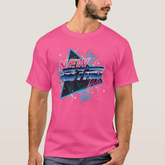 Nytt Retro-vågsparv T Shirt