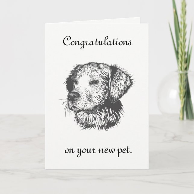 Nytt sällskapsdjur kort (Framsida)