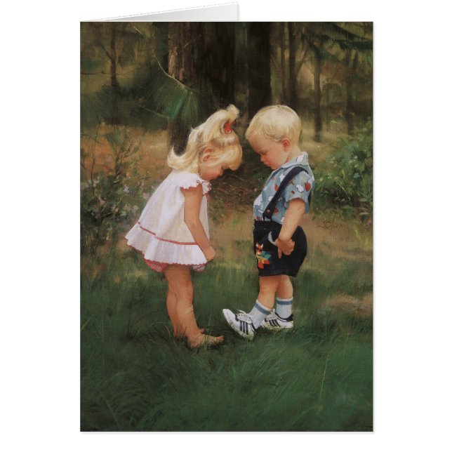 Nytt skor hälsningskort (Framsidan)