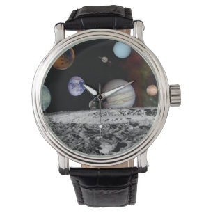 Nytt sol- system armbandsur