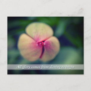 Nytt startkort Vår Tulip Flower vycard Vykort