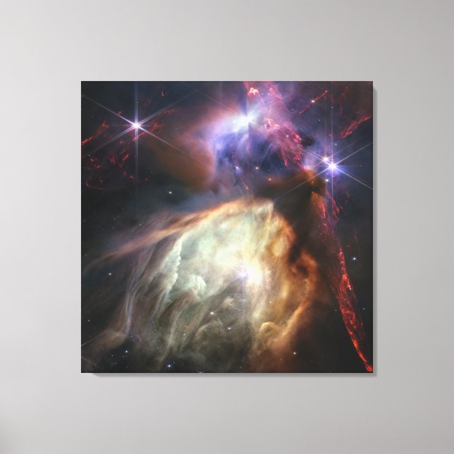 Nytt stjärnformat | Rho Ophiuchi | JWST Canvastryck (Framsida)
