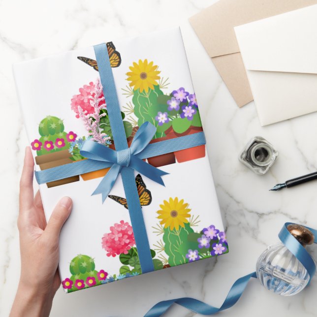 Nytt trädgårdsfartyg för nya trädgårdsblommor, hem presentpapper (Gifting)