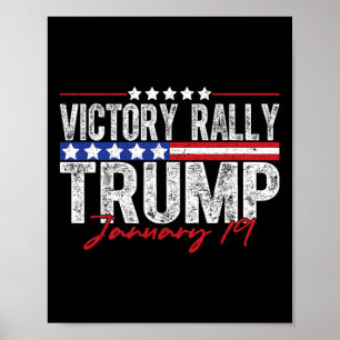 Nytt! Trump Victory Rally Mega Historic den senast Poster