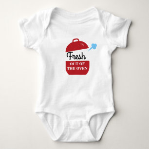 Nytt ut ugnsbabybodysuiten t shirt