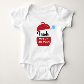 Nytt ut ugnsbabybodysuiten t shirt