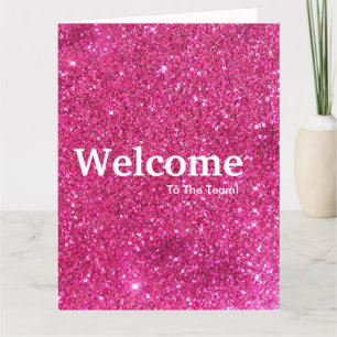 Nytt välkomstkort för medarbetare i Glitter Kort