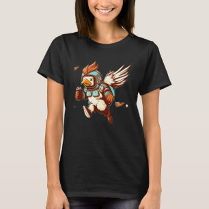 Nytt Vinge med Jetpack för Kyckling T Shirt