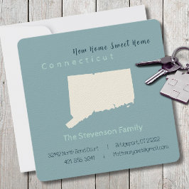 Nytt vykort för meddelande om Flytta av hemanslutn