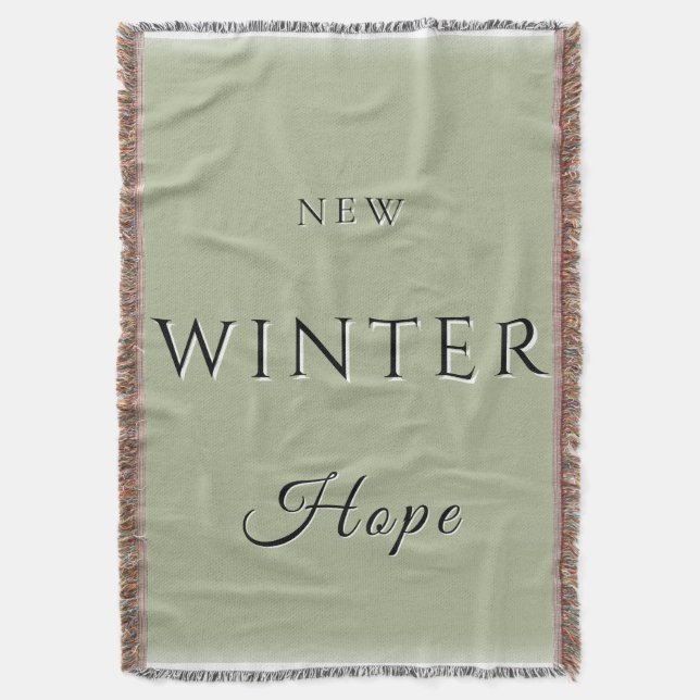 Nytt Winter Hope Filt (Framsidan Vertikal)