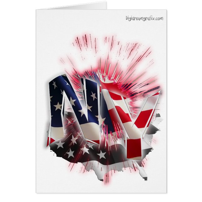 NYTT YORK HÄLSNINGSKORT (Framsidan)