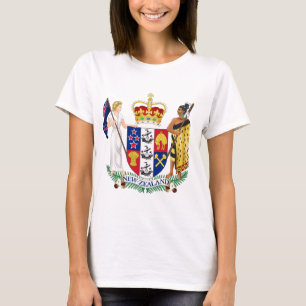 nytt zeeländskt emblem t shirt