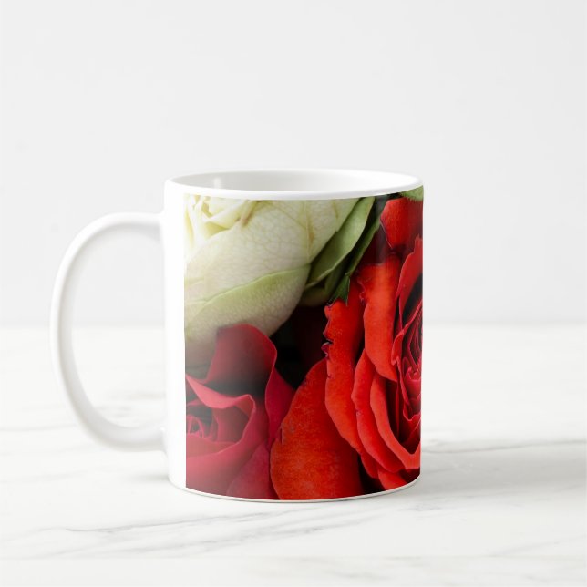 nyttiga blommor kaffemugg (Vänster)