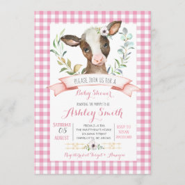 Nyttjandeflicka till rosa på gårdskusdusch inbjudningar