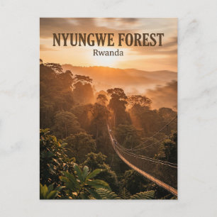 Nyungwe-skogen, Rusizi, Västra provinsen Vykort