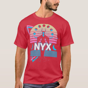 Nyx Grekiska gudinna Ancient Grethology Retro T Shirt