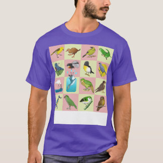 NZ BIRD MÖNSTER T SHIRT