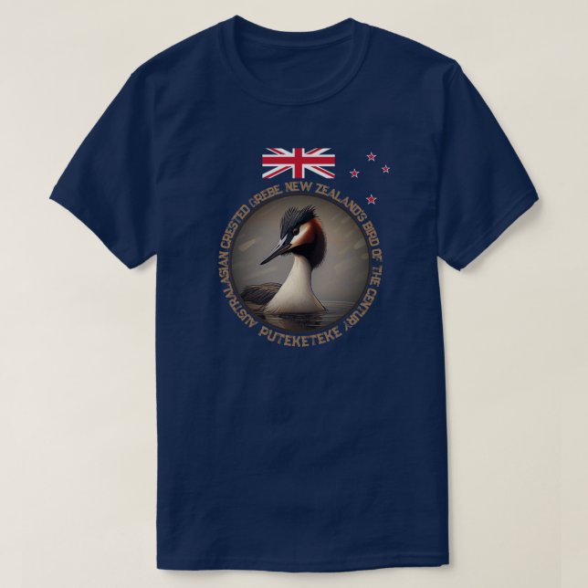 NZ Bird of the Century T Shirt (Design framsida)