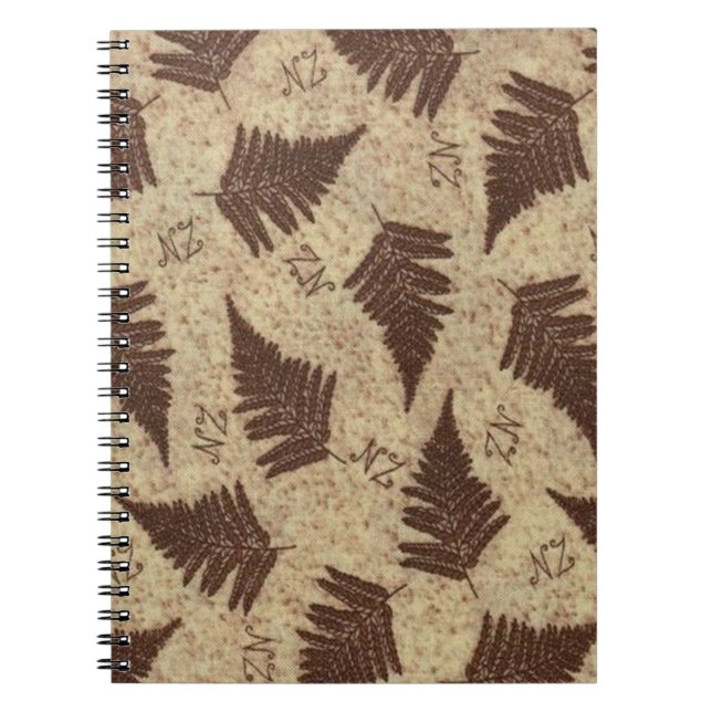 NZ Fern anteckningsbok Med Spiral (Framsidan)