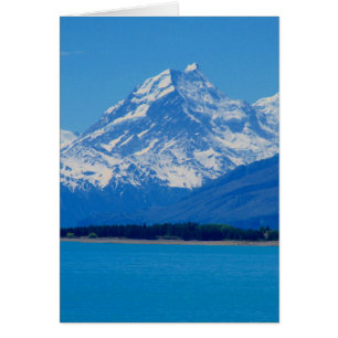 nz höga berg hälsningskort