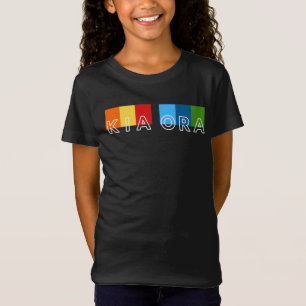NZ MAORI LANGUAGE KIA ORA KA KITE NEW ZEALAND KIWI T SHIRT