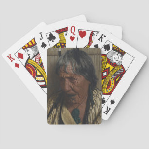 NZ Maori Leader Chieftainess Historic Art Spel Kort