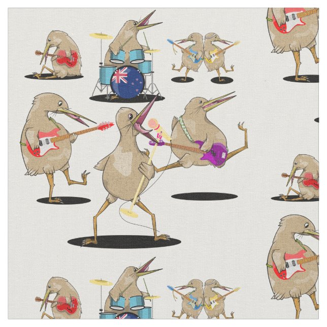 NZ Music Kiwi Band Tyg (Närbild)