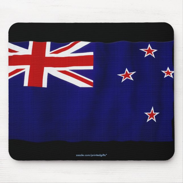 NZ Nya Zeeland Flagga Patriotic Världs flaggor Mou Musmatta (Framsidan)