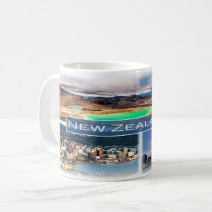 NZ Nya Zeeland Kaffemugg