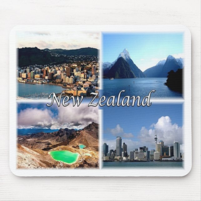 NZ Nya Zeeland - Wellington - Musmatta (Framsidan)