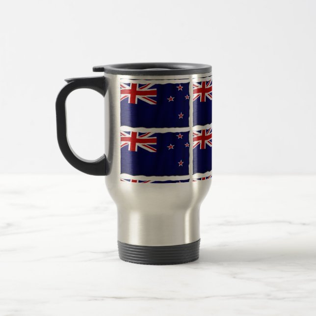 NZ Patriotic Flagga of New Zealand for Kiwis Resemugg (Vänster)