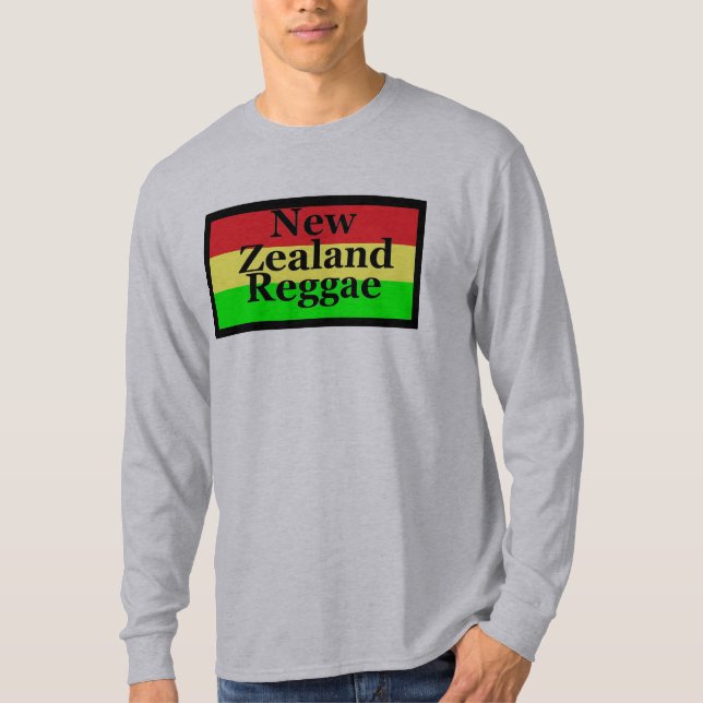 NZ-Reggae T Shirt (Framsida)