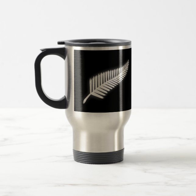 NZ Silver Fern National Emblem Patriotic Gift Resemugg (Vänster)