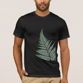 NZ-silverFern, mörk - grönt T-shirt